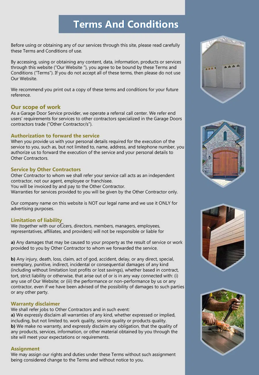 HighTech Garage Door White Plains, NY 914-619-5954